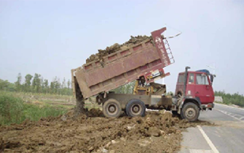 Незаконное удаление с помощью интеллектуальной сетевой системы Muck Vehicle